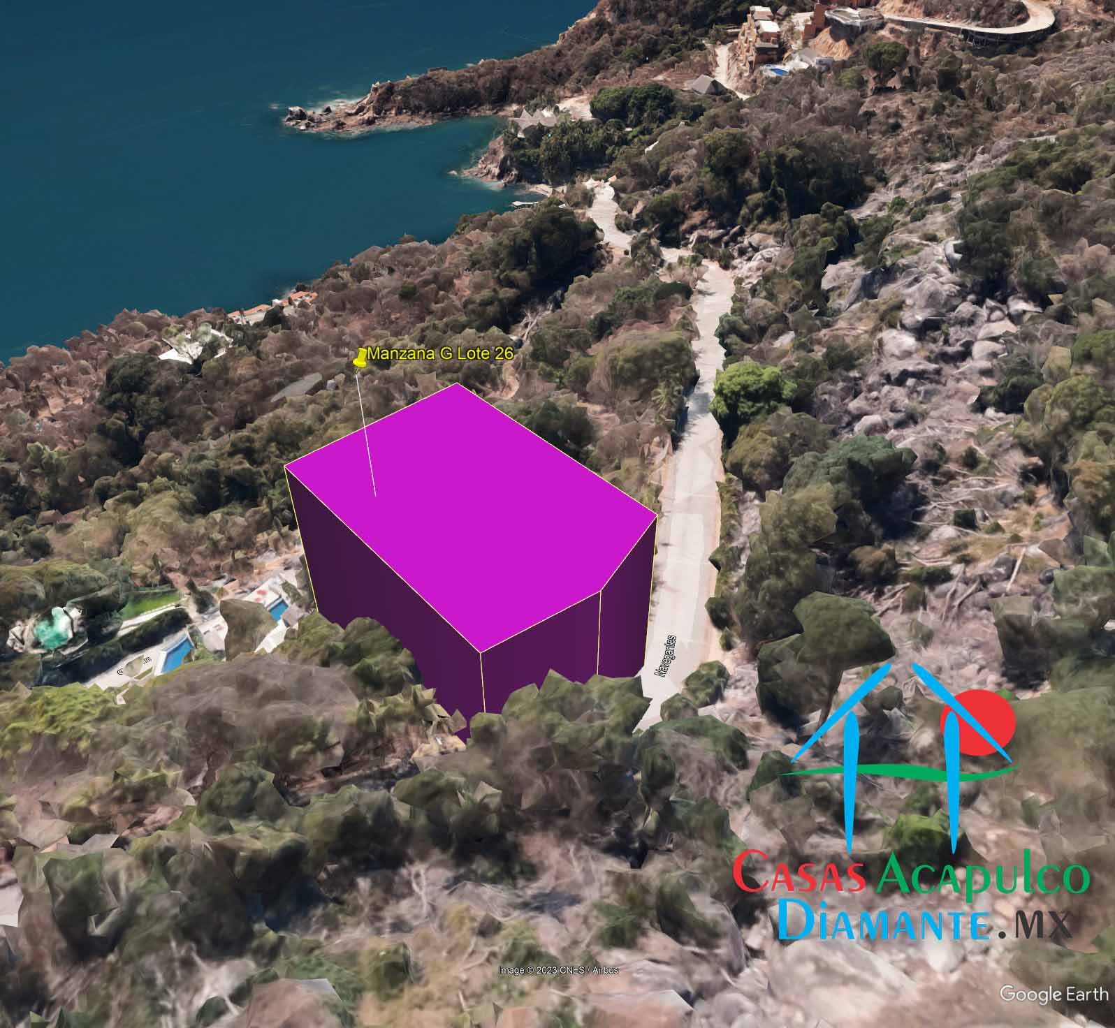 Terreno Brisas del Marqués Manzana G Lote 26  - Ubicación satelital y entorno 10